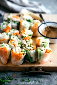 1 serving Vietnamese Chicken Salad Rolls