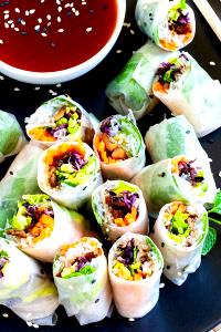 1 Serving Vietnamese Summer Rolls (1/2 Roll)