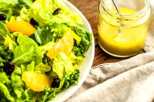 1 Serving Vinegar & Oil Dressing Dinner Salad