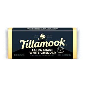 1 Serving Vintage White Extra Sharp Cheddar Cheese