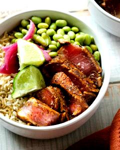 1 Serving Voodoo Blackened Tuna - Special Request No Peppercorn Vinaigrette