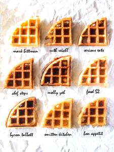 1 serving Waffle Base (Create Your Own Waffle)