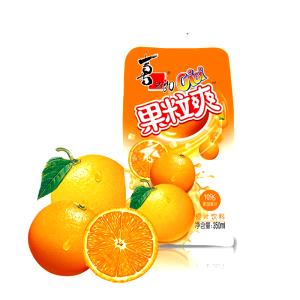 1 Serving Want Want Bubble Jelly Drink - Orange