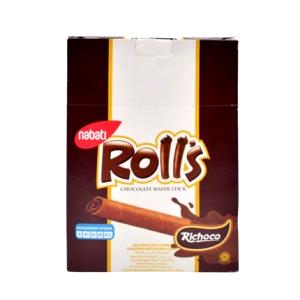1 Serving Want Want Crepe Stick Wafer Roll - Chocolate