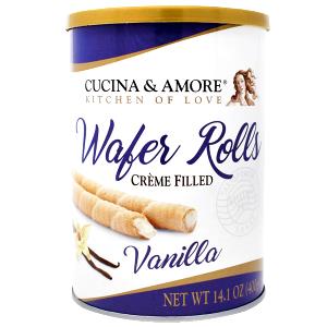 1 Serving Want Want Crepe Stick Wafer Roll - Vanilla