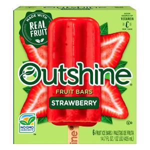 1 Serving Want Want Icy Fruity Stick - Strawberry