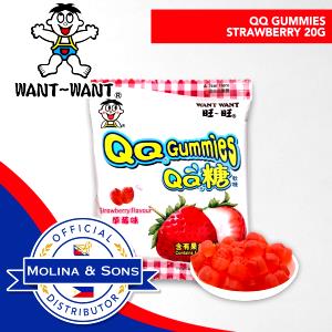 1 Serving Want Want QQ Gummies - Strawberry