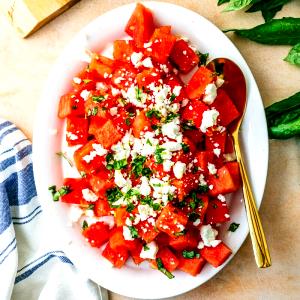 1 Serving Watermelon And Feta Salad