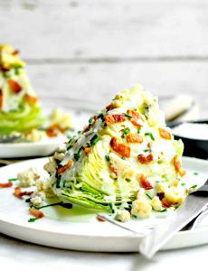 1 Serving Wedge With Creamy Wedge Dressing Add