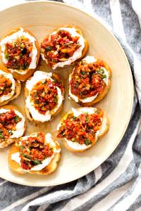 1 Serving Whipped Sun Dried Tomato Basil