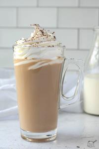1 Serving White Chocolate Mocha, Medium - 2% Milk W/ Whip