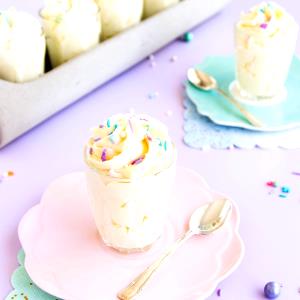1 Serving White Chocolate Mousse Soft Serve - Kids