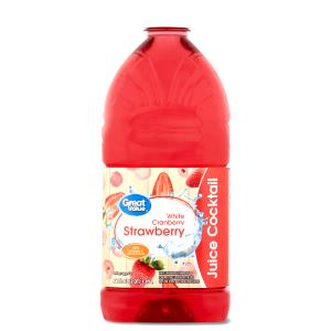 1 Serving White Cranberry Strawberry Flavored Juice Cocktail