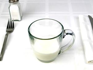 1 Serving White Hot Cocoa, Large - 2% Milk