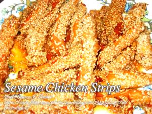 1 serving White Sesame Strips