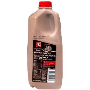 1 Serving Whole Chocolate Milk