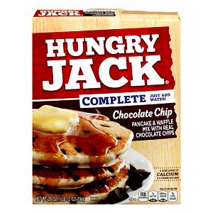 1 Serving Whole Grain Chocolate Fudge Pancake/Waffle Mix İn Canister