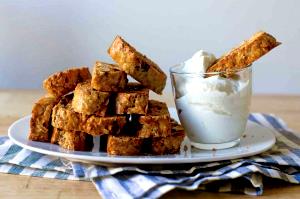 1 Serving Whole Grain Granola Biscotti Classic Cookies