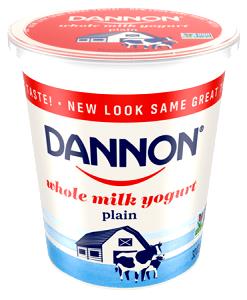 1 Serving Wholemilk Natural Yogurt