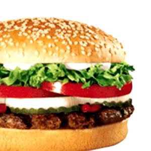 1 Serving Whopper Sandwich W/O Mayo