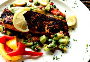 1 serving Wild Blackened Salmon