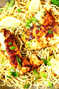 1 serving Wild Caught Mahi Mahi with Spaghettini
