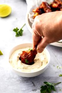 1 serving Wings Ranch Dipping Sauce