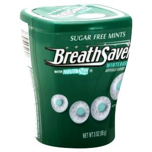 1 Serving Wintergreen Sugar Free Mints