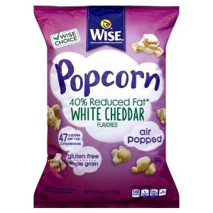 1 Serving Wise Reduced Fat White Cheddar Cheese Popcorn