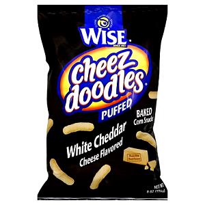 1 Serving Wise White Cheddar Puffed Cheez Doodles