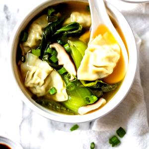 1 Serving Wonton Soup - Bowl