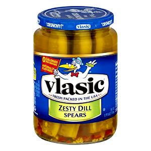 1 Serving Zesty Dill Pickle Spears