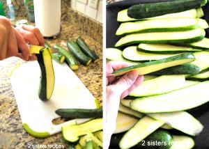 1 serving Zucchini Strips (2 Large or 3 Small Strips)