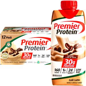 1 shake (11 oz) Premier Protein Cafe Latte