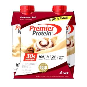 1 shake (11 oz) Premier Protein Cinnamon Roll