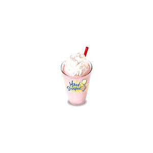 1 shake (397 g) Strawberry Hand-Scooped Ice Cream Shake