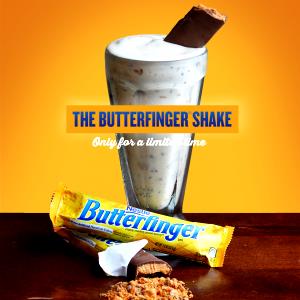 1 shake (517 g) Butterfinger Shake