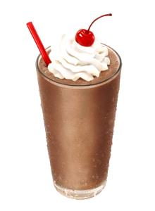 1 shake Hot Fudge Shake (Large)