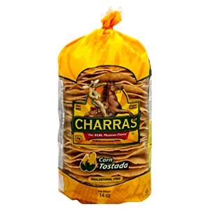 1 shell (12.7 g) Tostadas
