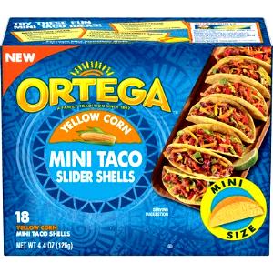 1 shell (18 g) Street Taco Sliders