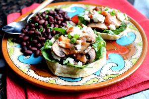 1 Shell (3" Dia) Gordita/Sope Shell Fried in Oil