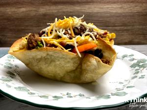 1 Shell Taco Salad Shell