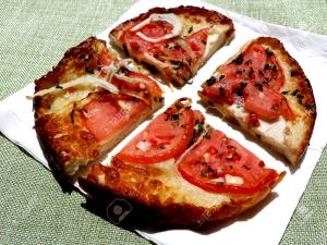 1 shicaccia Tomato Onion Shicaccia