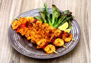 1 skewer (91 g) Jumbo Tiger Prawn Skewers