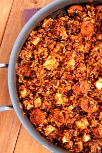 1 skillet (17 oz) Chicken Chorizo Skillet