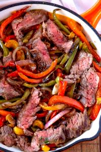 1 skillet Beef Fajitas