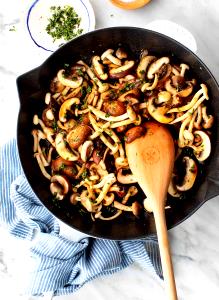 1 skillet Mushroom Jack