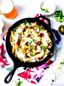 1 skillet Texas Cheese Fries with Jalapeno-Ranch Dressing