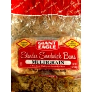 1 slender bun (43 g) Slender Sandwich Buns