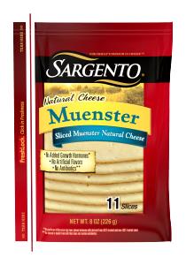 1 slice (0.75 oz) Muenster Sliced Cheese